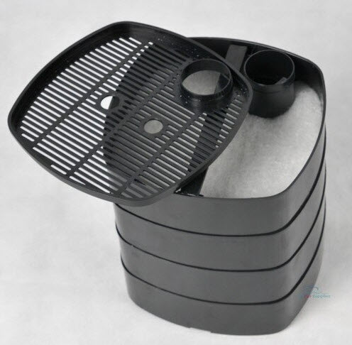 Canister Filter UV Units where the trays form the UV enclosure