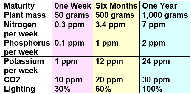 A Balanced Aquarium Fertilizing Program