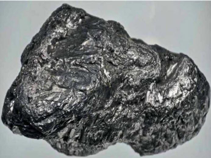 What a Piece of Graphite Looks Like